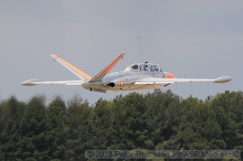 Fouga Magister Solo display